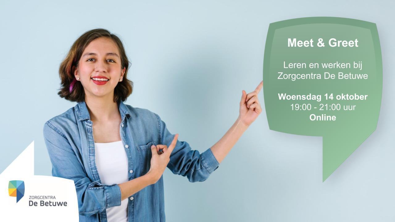 Meet & greet 14 oktober